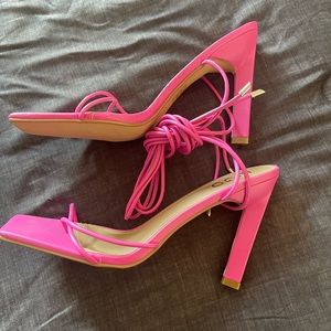 Pink Heels - Size 11.